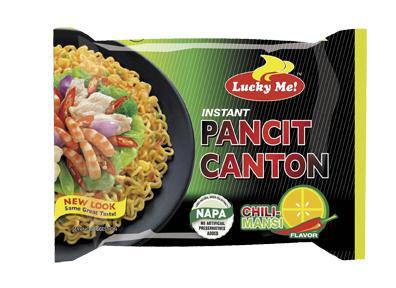 Instant Chili-Mansi Pancit Canton Nudeln